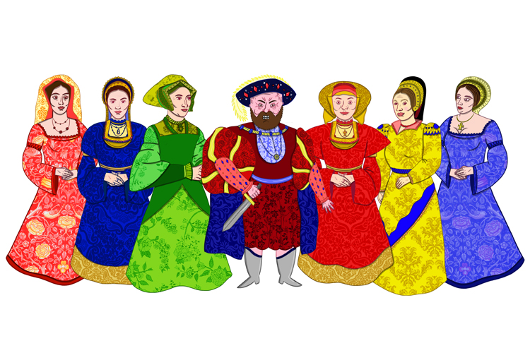 Henry the eighth had 6 wives